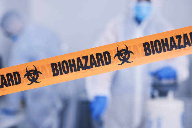 Professional Biohazard technician working in Rumsey, CA